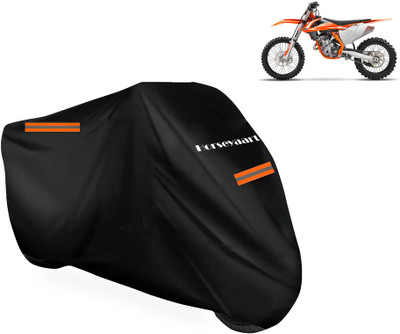 Horseyaart Waterproof Two Wheeler Cover for KTM(350 BS6, Black)