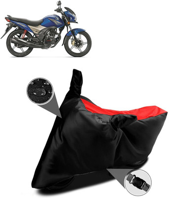AutoGalaxy Waterproof Two Wheeler Cover for Honda(CB Shine SP, Red)
