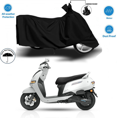 WMIZEXA Waterproof Two Wheeler Cover for Hero(Black)
