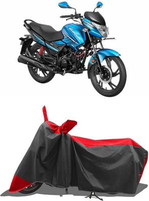 SPECTUS Two Wheeler Cover for Hero(Glamour Programmed FI, Red)