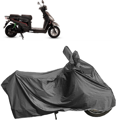 DIGGU Two Wheeler Cover for Hero Electric(Electric NYX e5, Grey)