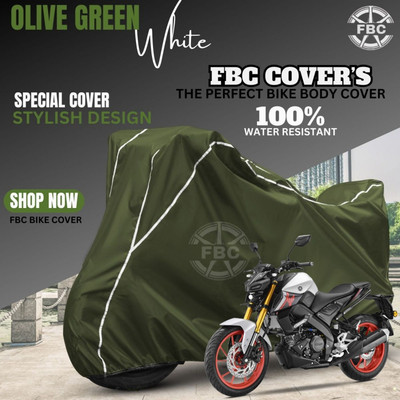 FBC Waterproof Two Wheeler Cover for Yamaha(MT 03 BS6, Green)