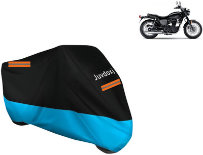Juvdoxj Waterproof Two Wheeler Cover for Kawasaki(W800, Blue)