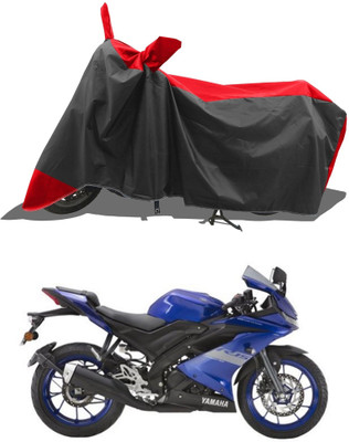 Romeiz Two Wheeler Cover for Yamaha(YZF-R15 V3 BS6, Red)