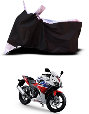 VESMEI Two Wheeler Cover for Honda(CBR300R BS6, White)