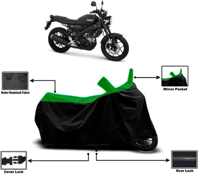 Amexride Two Wheeler Cover for Yamaha(XSR155 BS6, Green)