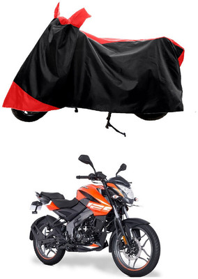 GROFATIK Two Wheeler Cover for Bajaj(Pulsar NS125 BS6, Red)