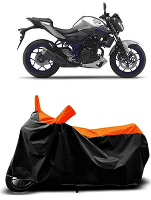 VESMEI Two Wheeler Cover for Yamaha(MT-03, Orange)