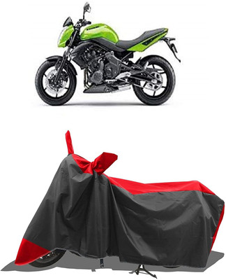 AASHTIK MART Two Wheeler Cover for Kawasaki(ER 6N, Red)