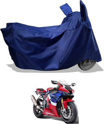 Amexride Two Wheeler Cover for Honda(CBR1000RR Fireblade, Blue)