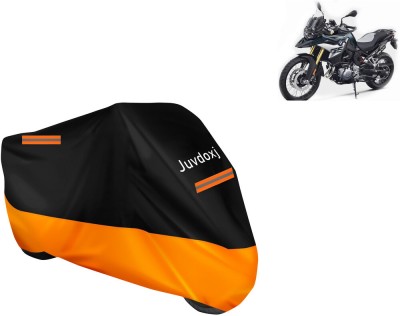 Juvdoxj Waterproof Two Wheeler Cover for BMW(F 750 GS, Orange)