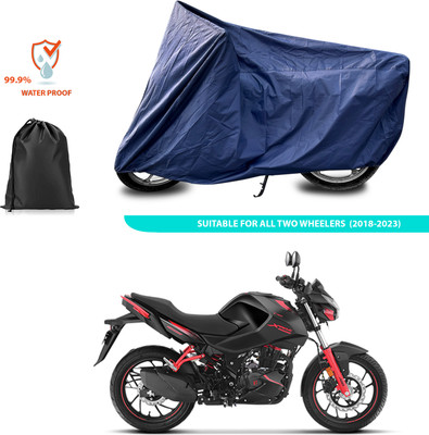 PAGORA Waterproof Two Wheeler Cover for Hero(CBZ Extreme, Blue)
