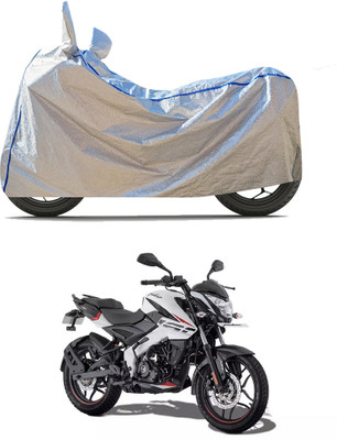 CODOKI Waterproof Two Wheeler Cover for Bajaj(Pulsar NS 160, Silver)