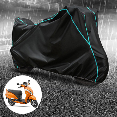 PAGORA Waterproof Two Wheeler Cover for TVS(Jupiter 125, Black)