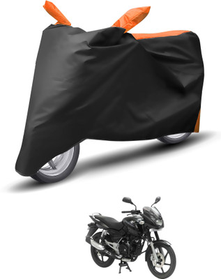 Caronix Waterproof Two Wheeler Cover for Bajaj(Pulsar 180, Orange)