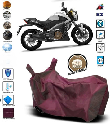 DeepShakshi AUTOMOTIVE Waterproof Two Wheeler Cover for Bajaj(Dominar 250, Maroon)