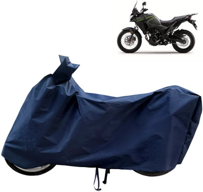 Horseyaart Waterproof Two Wheeler Cover for Kawasaki(Versys X 300, Blue)