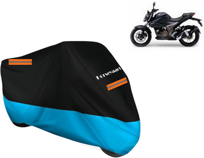 Horseyaart Waterproof Two Wheeler Cover for Suzuki(Gixxer 250, Blue)
