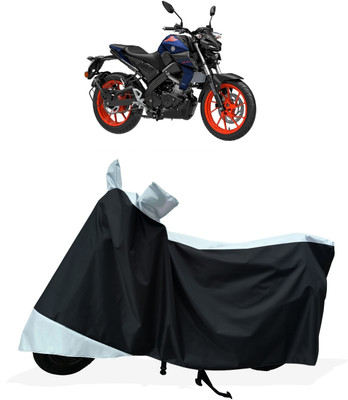 Tricway Two Wheeler Cover for Yamaha(MT-15, White)