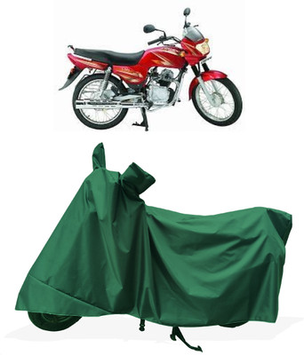 Tricway Two Wheeler Cover for LML(CRD, Green)