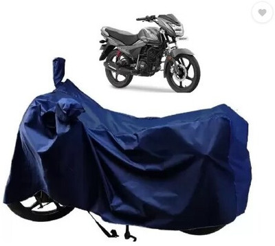 Tritika Waterproof Two Wheeler Cover for TVS(Victor, Blue)