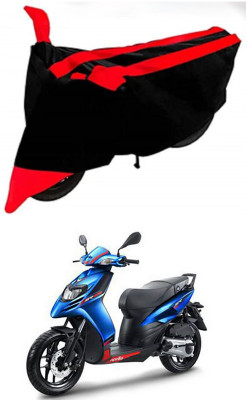 AutoGalaxy Waterproof Two Wheeler Cover for Aprilia(SR 125, Red, Black)