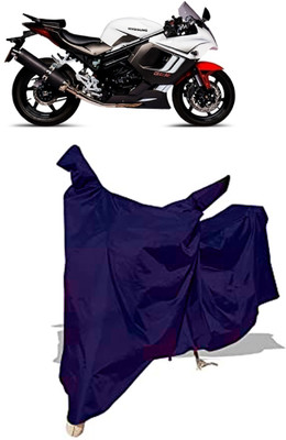 Amexride Two Wheeler Cover for Hyosung(GT650R, Blue)