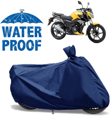 AUTOCAD Waterproof Two Wheeler Cover for TVS(Raider, Blue)