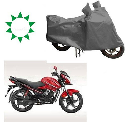 DeepShakshi AUTOMOTIVE Waterproof Two Wheeler Cover for Hero(Glamour, Grey)