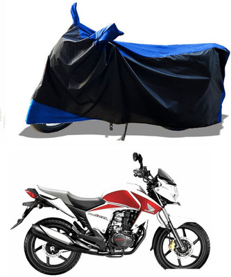 DeepShakshi AUTOMOTIVE Waterproof Two Wheeler Cover for Honda(Unicorn Dazzler, Blue)