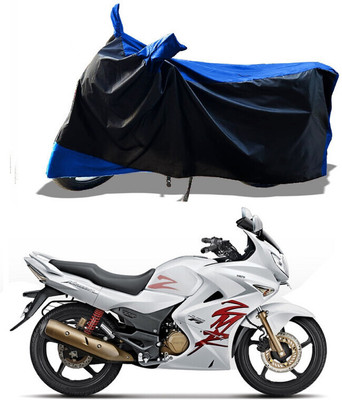 DeepShakshi AUTOMOTIVE Waterproof Two Wheeler Cover for Hero(Karizma ZMR, Blue)