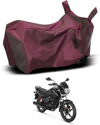 CODOKI Waterproof Two Wheeler Cover for Hero(Passion, Maroon)
