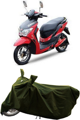 GROFATIK Two Wheeler Cover for Hero(Dash, Green)