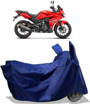 Amexride Two Wheeler Cover for Hero(MotoCorp Xtreme 200S, Blue)