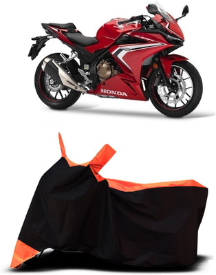 VESMEI Two Wheeler Cover for Honda(CBR500R BS6, Orange)