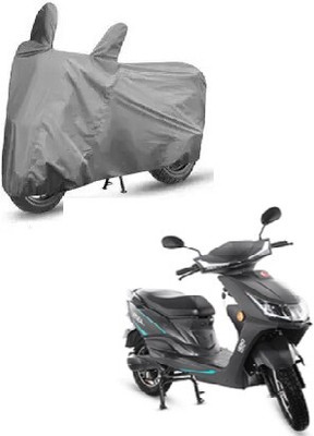 Tritika Waterproof Two Wheeler Cover for Hero(Electric Atria, Grey)