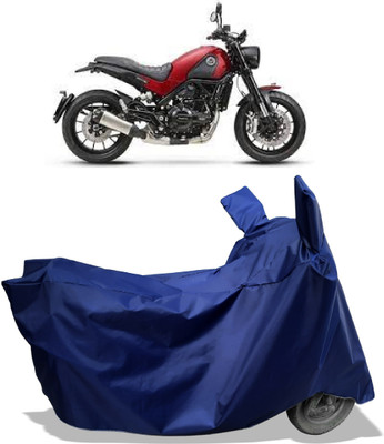 Amexride Two Wheeler Cover for Benelli(Leoncino, Blue)