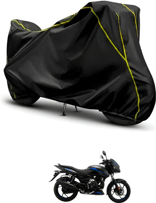 CODOKI Waterproof Two Wheeler Cover for Bajaj(Pulsar 125, Black, Black)