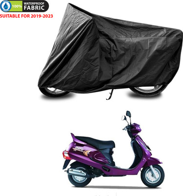 PAGORA Waterproof Two Wheeler Cover for Mahindra(Duro 125, Black)