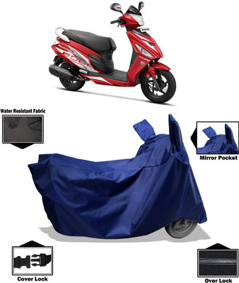 Amexride Two Wheeler Cover for Hero(Motocorp Maestro Edge 110 BS6, Blue)