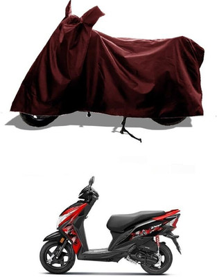 KEDIT Two Wheeler Cover for Honda(Deo, Maroon)