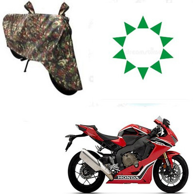 DeepShakshi AUTOMOTIVE Waterproof Two Wheeler Cover for Honda(CBR 1000RR, Multicolor)