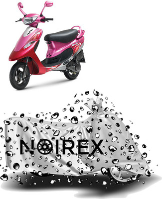 NOIREX Two Wheeler Cover for TVS(Scooty Pep+, Silver)