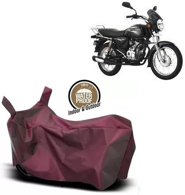 OliverX Waterproof Two Wheeler Cover for Bajaj(Boxer BM 150, Maroon)