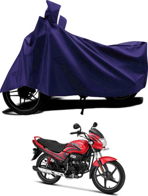 KEDIT Waterproof Two Wheeler Cover for Hero(Passion Plus, Blue)