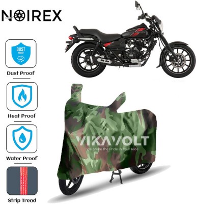 NOIREX Waterproof Two Wheeler Cover for Bajaj(Avenger 220 Street, Green)