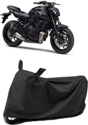 KEDIT Two Wheeler Cover for Yamaha(MT 07, Black)