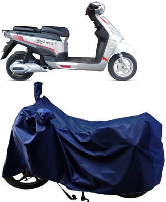 MMSSTAR Waterproof Two Wheeler Cover for Hero(Electric NYX e5 BS6, Blue)