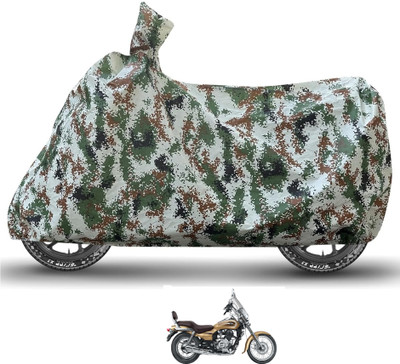 Caronix Waterproof Two Wheeler Cover for Bajaj(Avenger 220 DTS-i, Green)