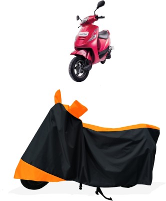 Tricway Two Wheeler Cover for Mahindra(Kine, Orange)